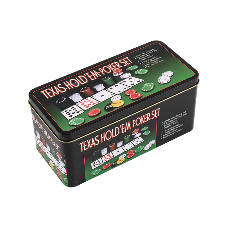 200stk Iron Box Party Game Chip Set