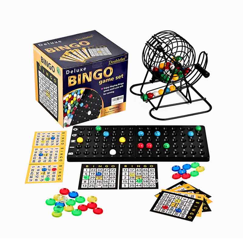 Familiefest Farverig bingo -spilboldsæt