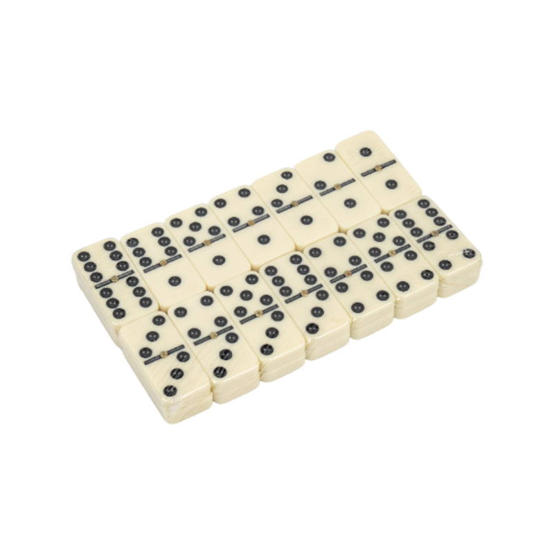 Akrylplastik Dot Dominoes Table Games Set