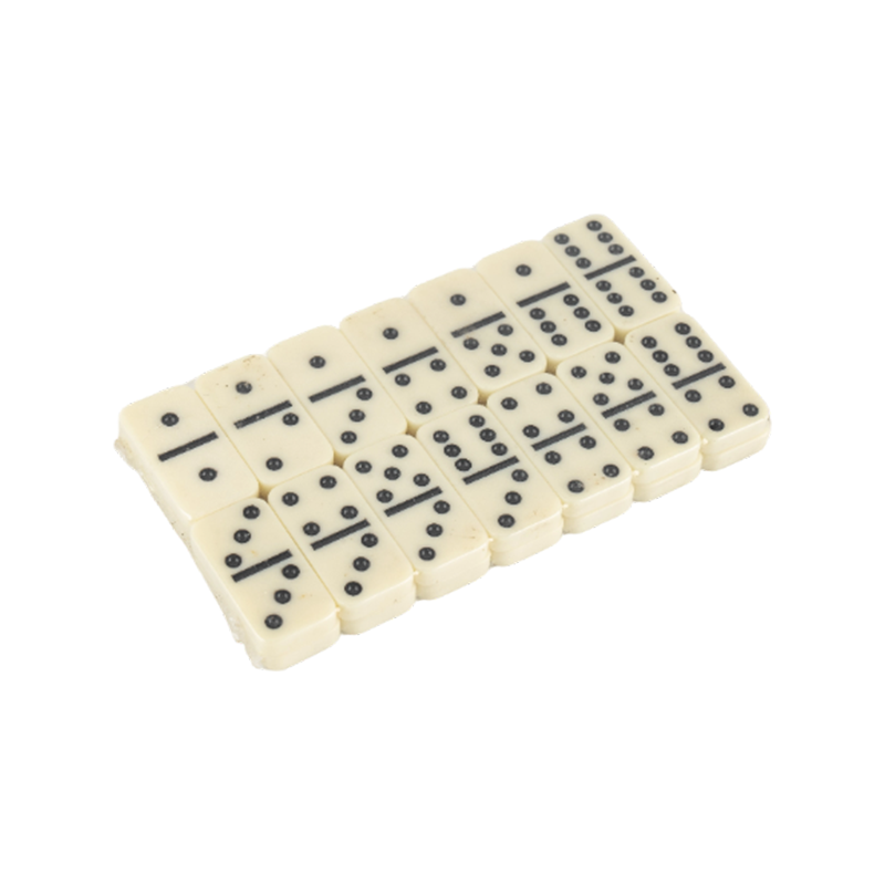 Bordplade dot dominoes chips sæt